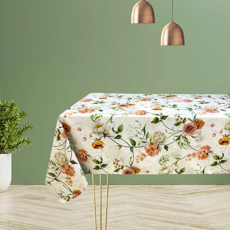 Tovaglia FIORI IN COTONE By Magilu Prezzo Di Fabbrica