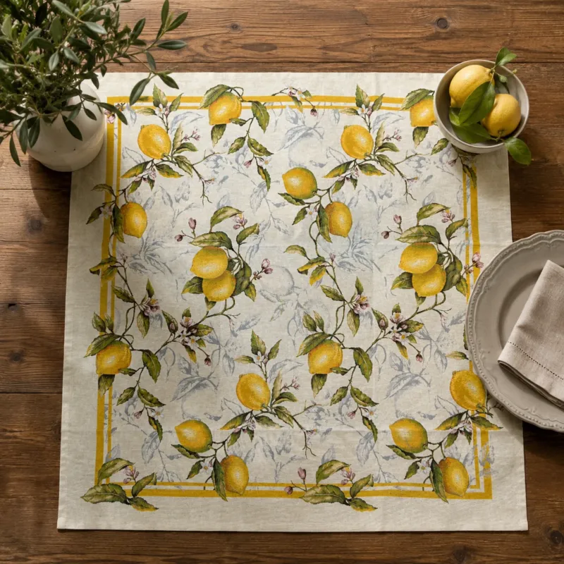 Centrotavola LEMONADE 100x100 cm - Karì Novità