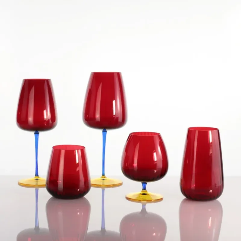Prezzo Scontato Set Bicchieri/Calici Joy Red - Weissestal
