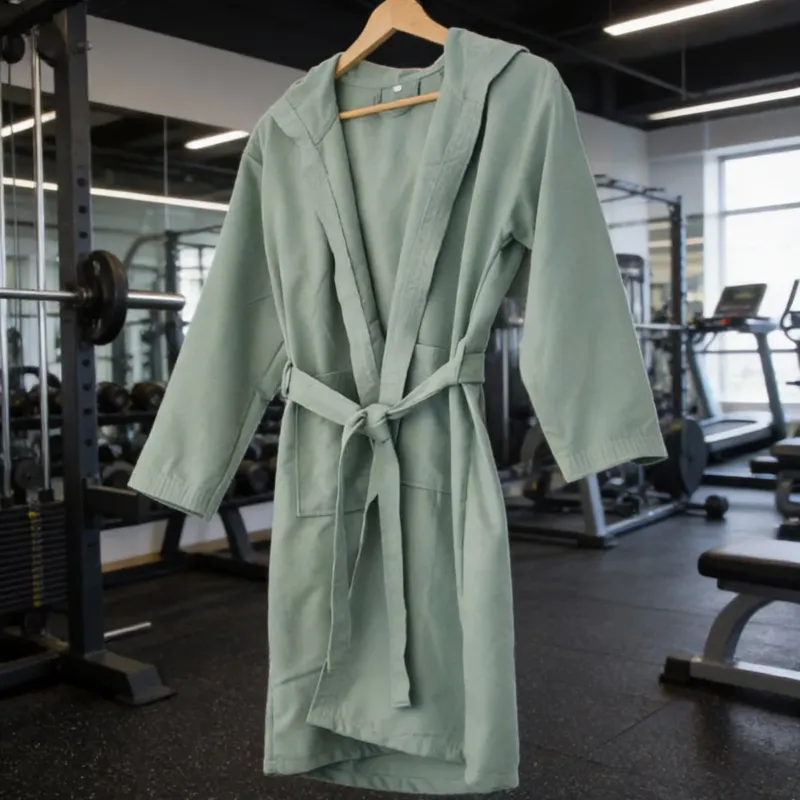 Prezzo Scontato Accappatoio Bambini FITNESS da 4 a 14 anni in Microfibra By Antica Tessitura Italiana