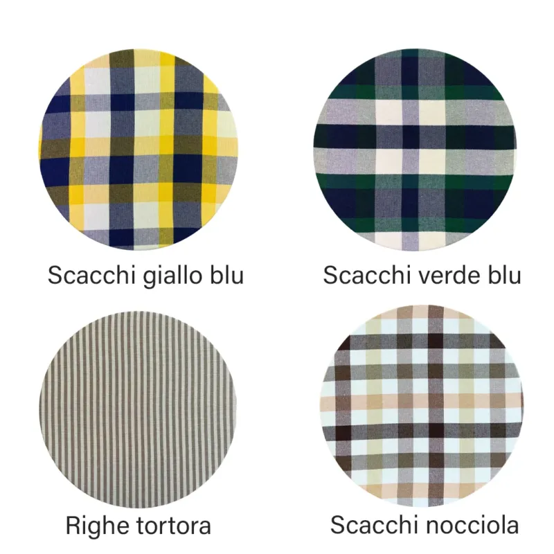 Sottopiatto in Legno Con Foderina FANTASIA By Magilù Consegna Rapida