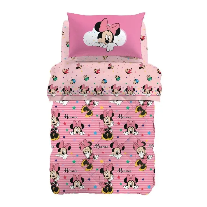 Trapunta Singola Minnie Rainbow - Caleffi Esclusivo