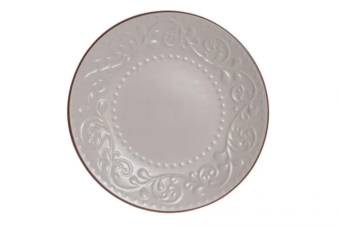 Servizio di Piatti 18 pezzi SOLLIEVO beige Prezzo Di Fabbrica