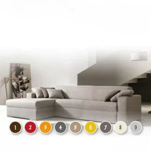 Promozione Esclusiva Copridivano elastic COVER PENISOLA adaptable Zucchissime – 2/3/4 Posti