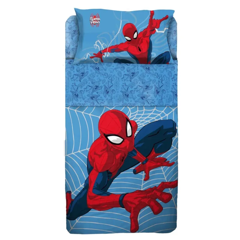 Completo lenzuola singolo SPIDER -MAN 1 by Marvel Occasione Imperdibile