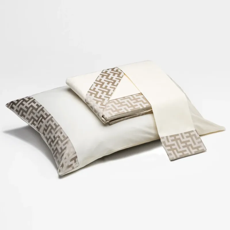 Di Tendenza Completo Lenzuola con Balza Trendy in puro cotone - Via Roma 60