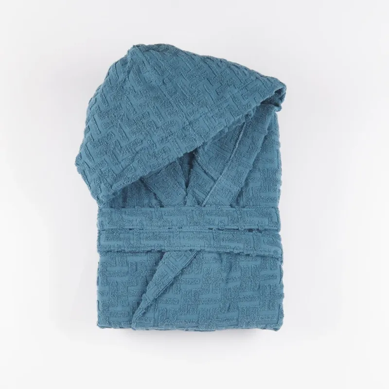 Offerta Lampo Accappatoio Spugna Trendy con Cappuccio - Via Roma 60