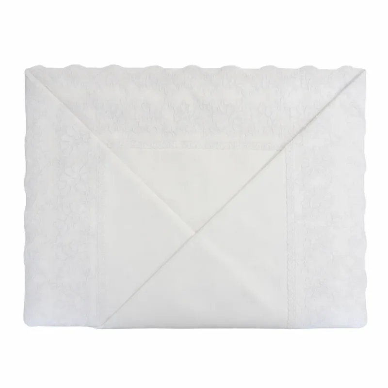Scelto Dai Clienti Completo Lenzuola Matrimoniale San Gallo 2 Casarredo in Cotone con Pizzo – Made in Italy