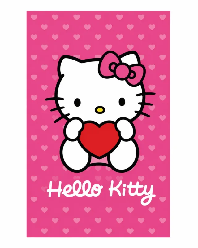 Telo Mare Hello Kitty in Cotone 76x152 cm Promozione Esclusiva
