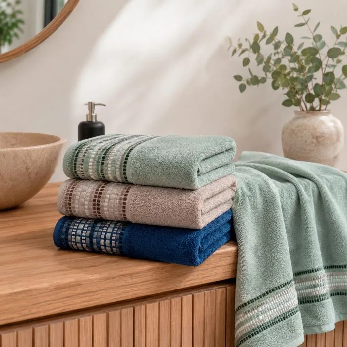 Miglior Prezzo Set Asciugamani 3 Viso + 3 Ospite Bali 100% Cotone - Maestri Cotonieri Home