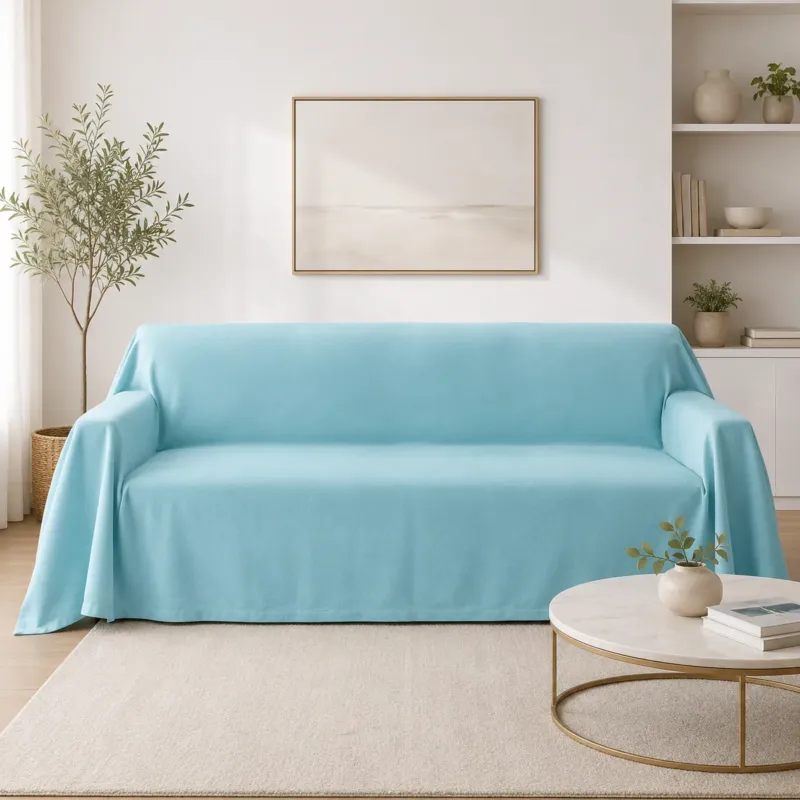 Offerta Speciale Telo Multiarredo Copritutto in Cotone Maè Arizona con Piegolina - Via Roma 60
