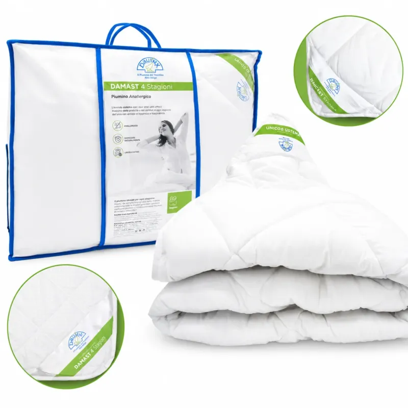 Offerta Lampo Piumino Anallergico DAMAST DUO - Daunex
