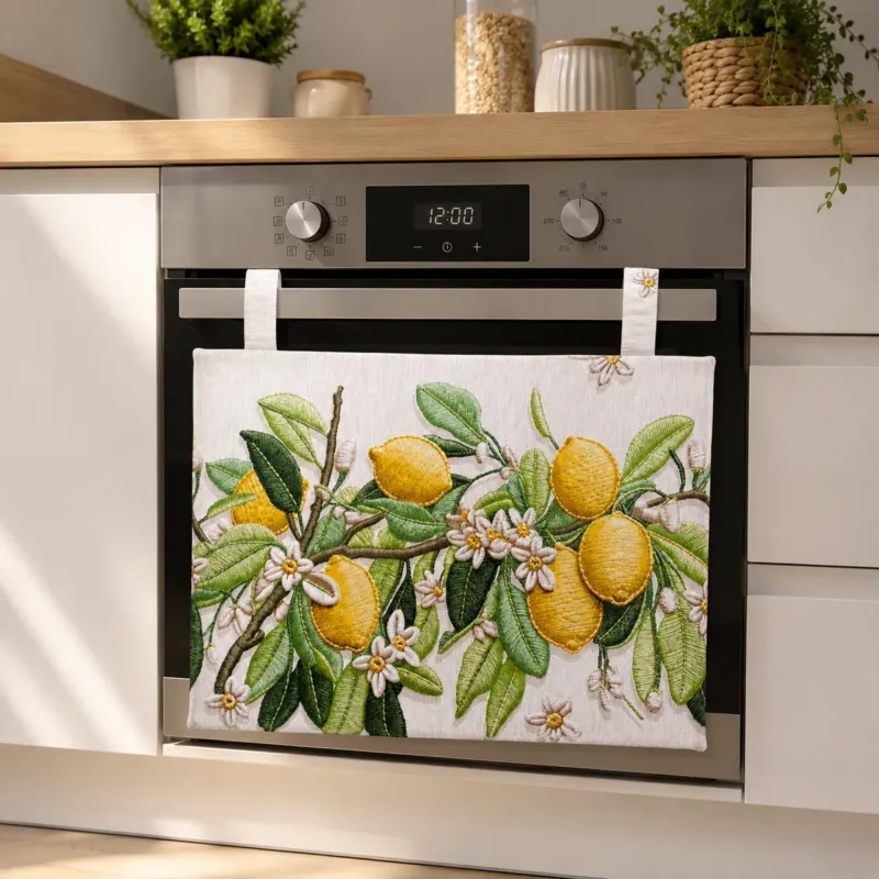 Copriforno Fruit Stampa Digitale 3D 100% Cotone 47x33cm - Zucchissime Professionale