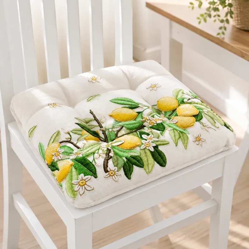 Set 6 Cuscini Coprisedia Stampa Digitale 3D 100% Cotone 38x38cm - Zucchissime Prezzo Ridotto