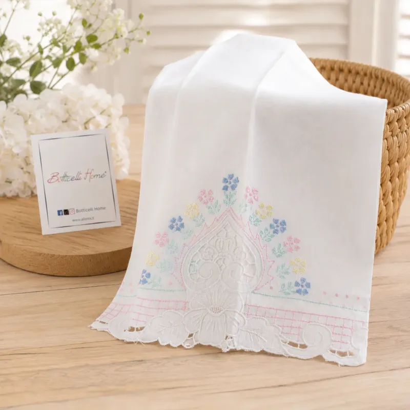 Set Asciugamani 1+1 Fior di Primavera Botticelli Home Economico