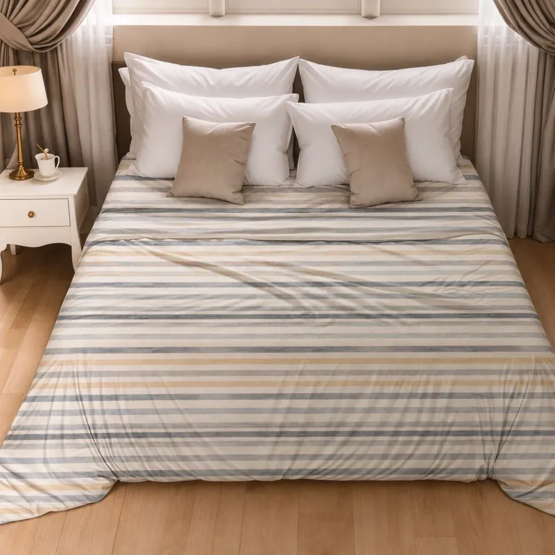 Copriletto Matrimoniale Elegant in Tessuto Piquet 260x260 cm - Laura Blasi Popolare