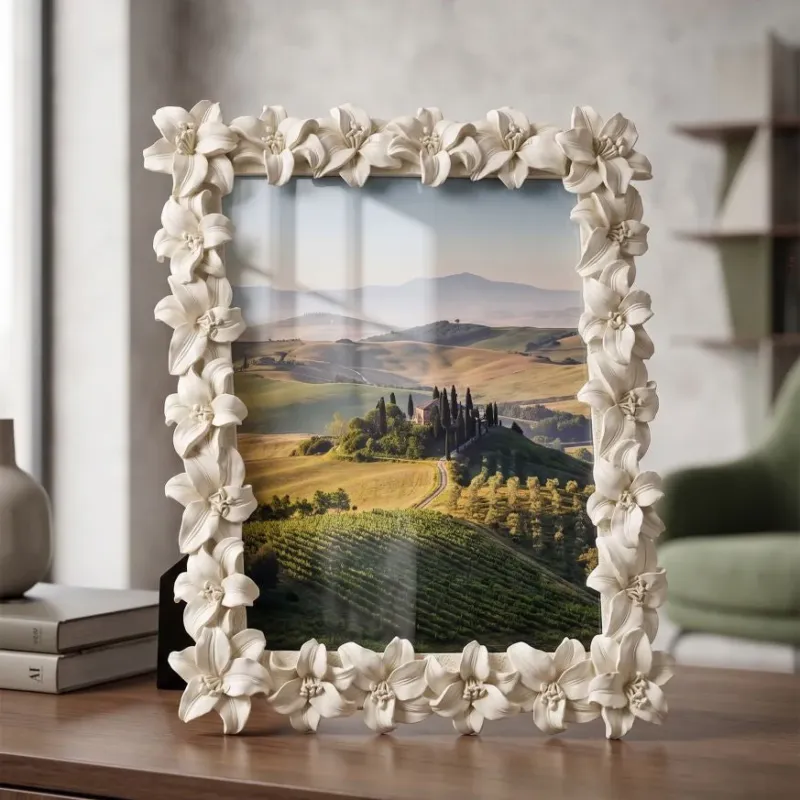 Scelto Dai Clienti Cornice Floreale Romantica 27,5X2,3X32,5 cm - Ferretti