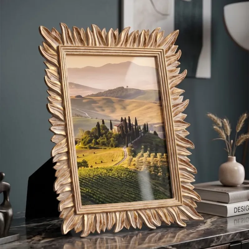 Cornice Con Piume Bohémien 22,2X2,5X27cm - Ferretti Prezzo Basso