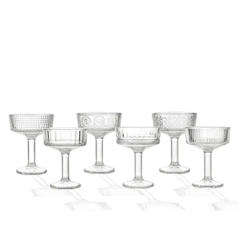 BRANDANI Bicchiere shot coppa in vetro decorato assortito – 50 ml Compra Adesso