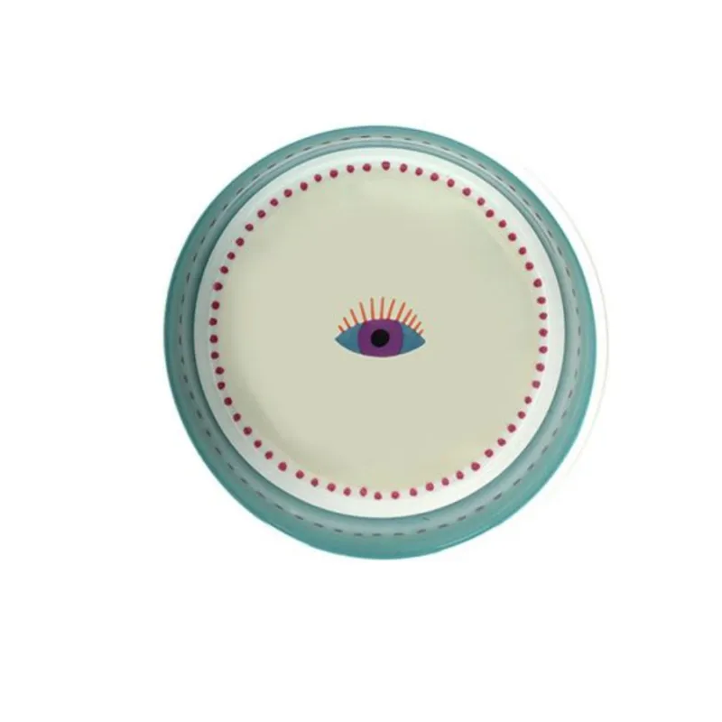 Promo Stagionale Coppetta Cuore multicolor “Occhio Madame” Linea New Milk & Coffee – 440 cc