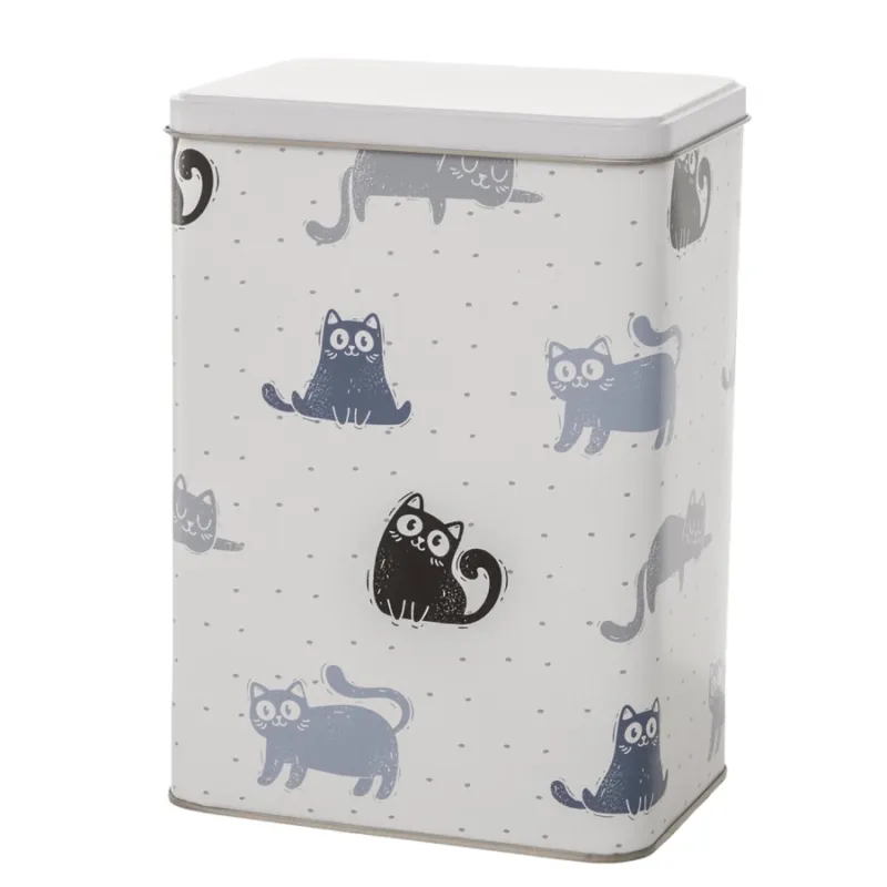 Barattolo con coperchio “Gatto Mollie” – 14,5 x 10,5 x 20 cm Occasione