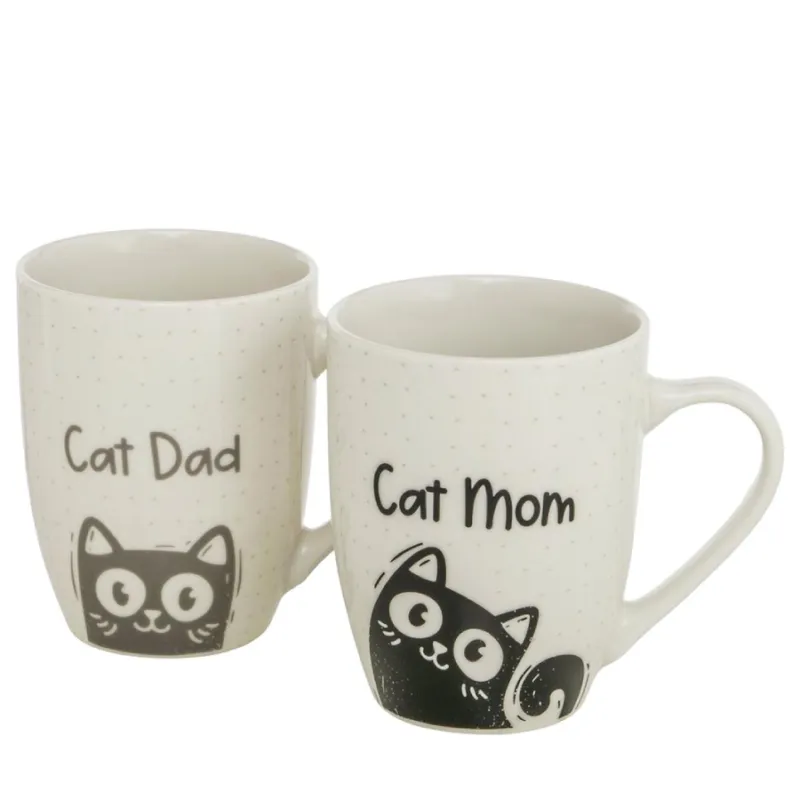 Novità Mug Mollie “Cat Mom” o “Cat Dad” assortita – 330 ml