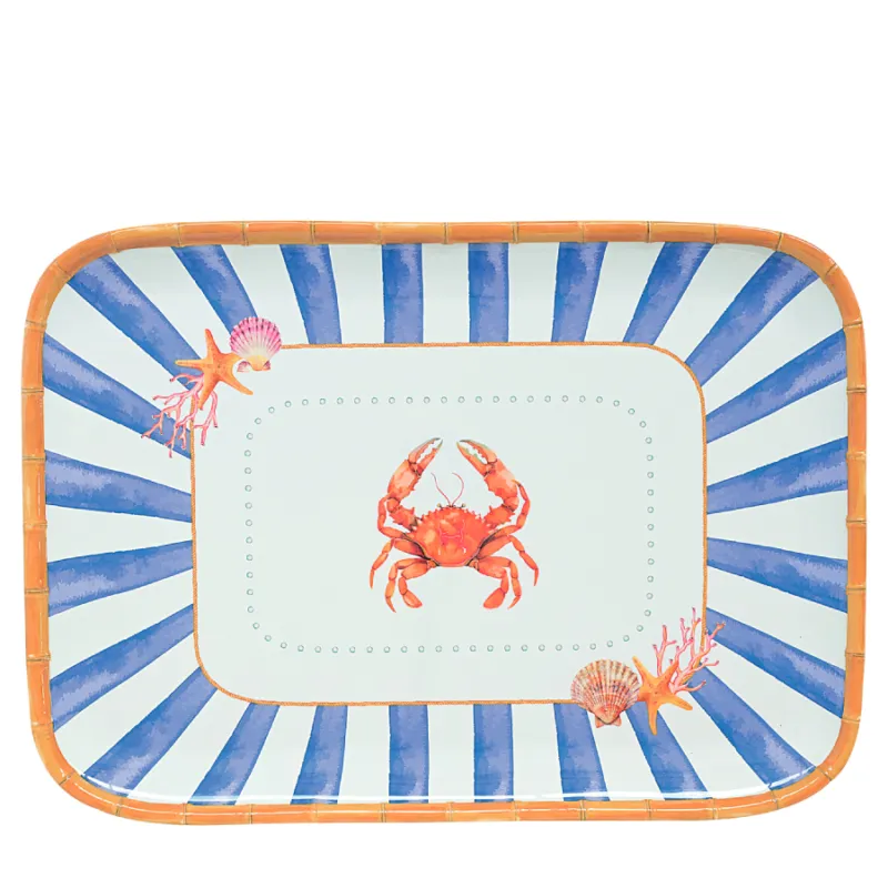 Professionale EASY LIFE Vassoio in melamina “Saint Tropez” – 45 x 32 cm