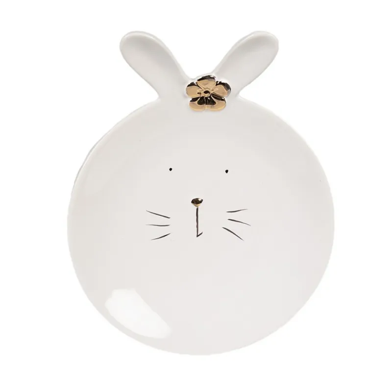 Ultima Occasione CLAYRE & EEF Piatto in ceramica “Coniglio” – ⌀ 15 cm