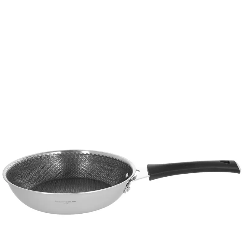TOGNANA Padella grigia a un manico in acciaio inox – ⌀ 24 cm Più Venduto