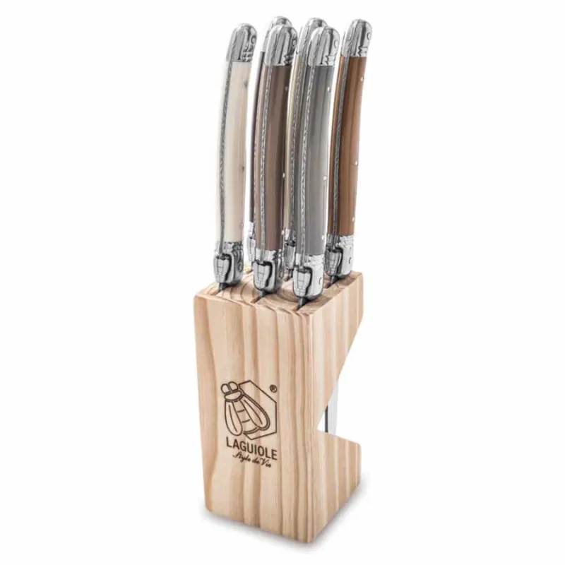 SCHOENHUBER Set 6 coltelli da bistecca “Premium Line Treasure” – 11 cm Soddisfatti O Rimborsati